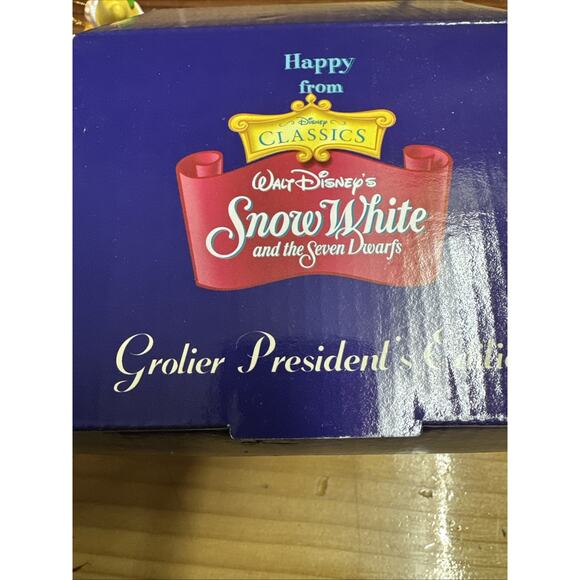 Grolier President's Edition - Disney's Happy Dwarf Christmas Ornament In Box - Picture 3 of 3